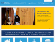 Tablet Screenshot of coolcalifornia.org